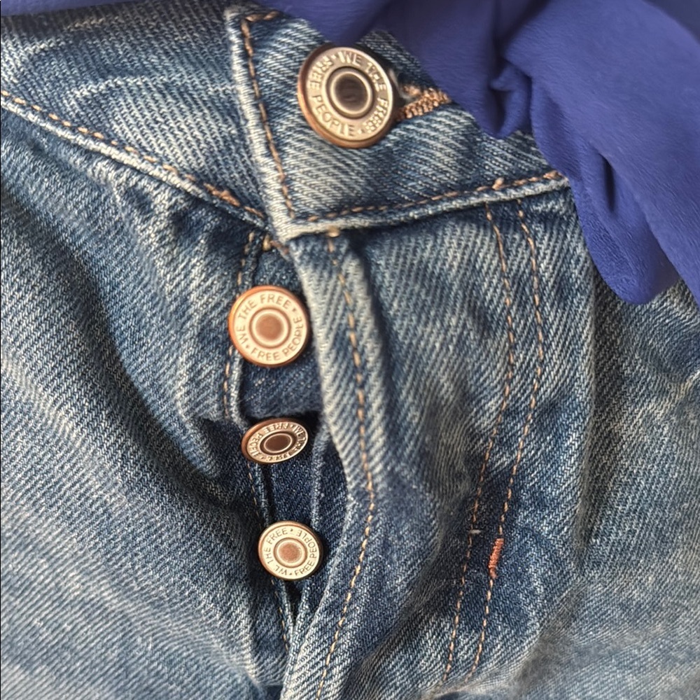 Free People ‘Now or Never’ Denim Shorts - Picture 11 of 13